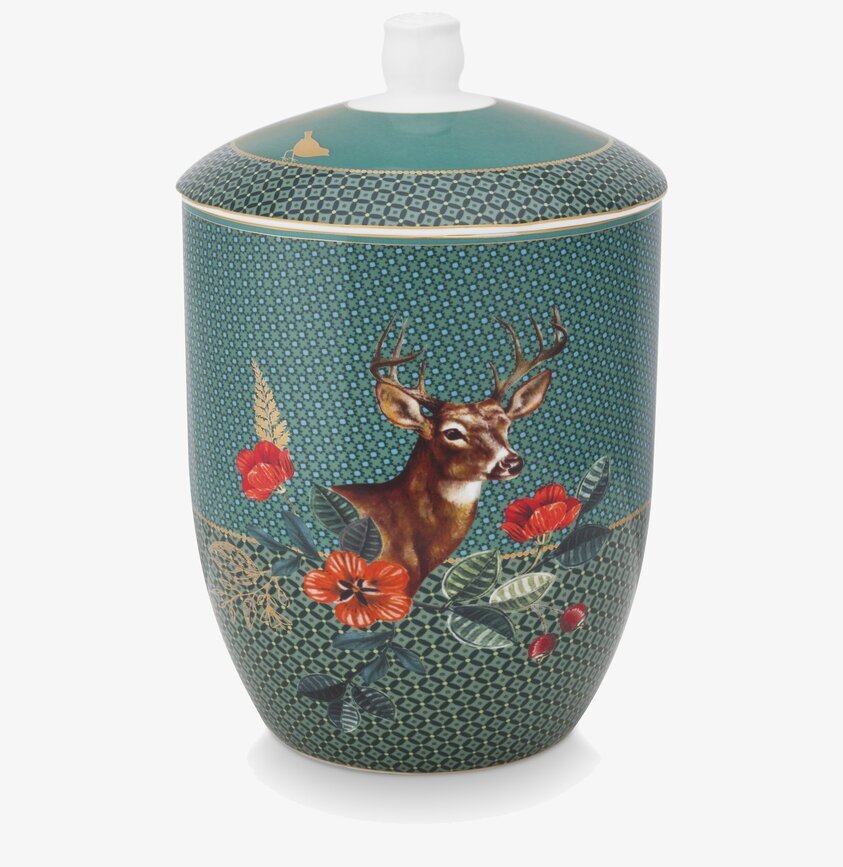 Porslinsburk Winter Wonderland Green från PIP Studio