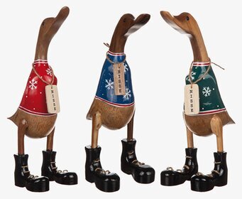 Anka Nisse Bambu från Different Design i julig tröja