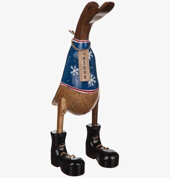 Anka Nisse Bambu från Different Design i festlig klädsel