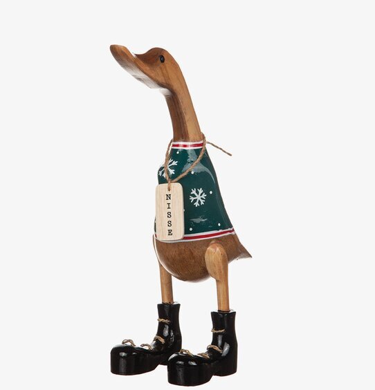 Anka Nisse Bambu från Different Design med vintertema