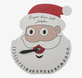 Kalender - Tomte/Ren - Dagar kvar till julafton från Different Design