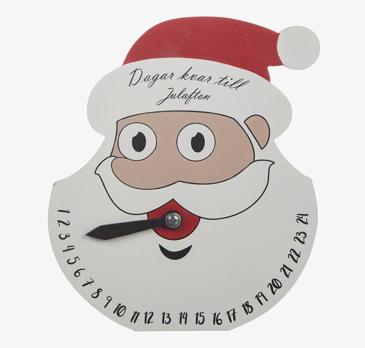 Kalender - Tomte/Ren - Dagar kvar till julafton från Different Design