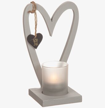 Ljushållare Trä Hjärta Different Design