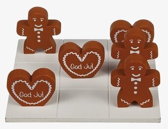 Tre I Rad Hjärta/Pepparkaksgubbe från Different Design