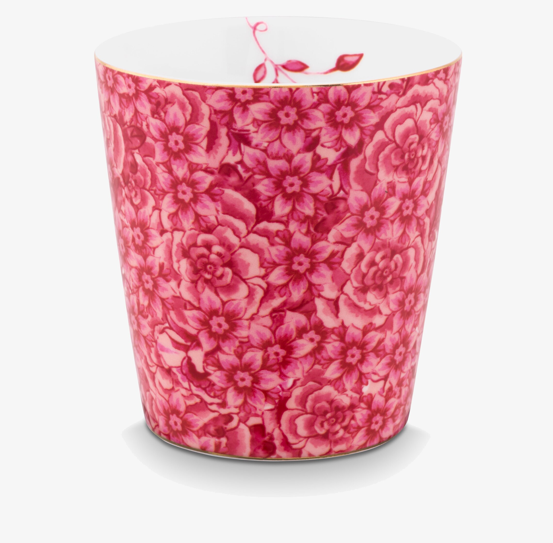 Royal Flower Mugg & Fat Rosa - PiP Studio, livligt blommönster