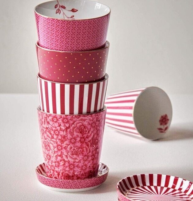 Royal Flower Mugg & Fat Rosa - PiP Studio från PIP Studio