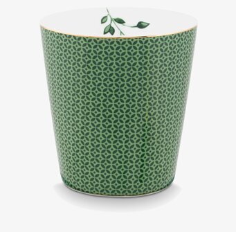 Royal Tiles Mugg & Fat Grön - PiP Studio, elegant porslin