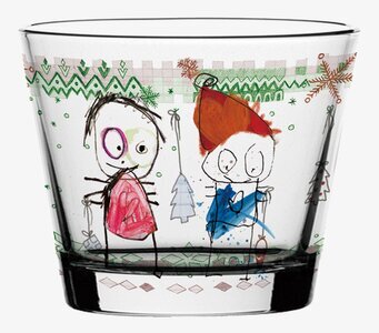 Skål Mini X-mas från Poul Pava med julmotiv och figurer