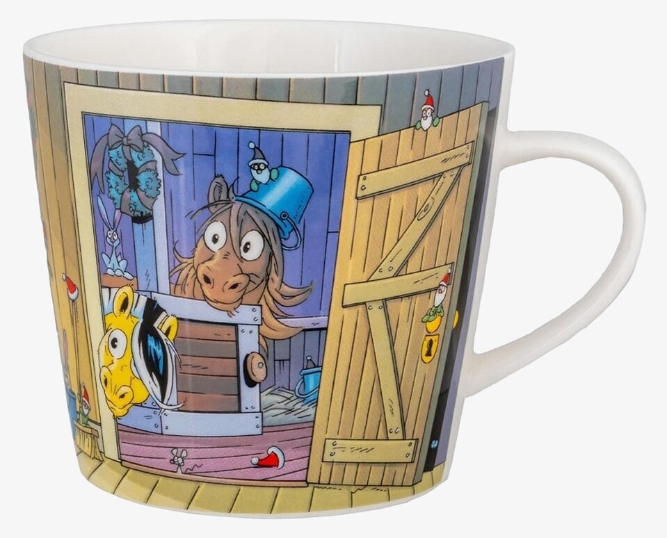 Porslinsmugg Mulle Jul 2023 från Lena Furberg by Martinex