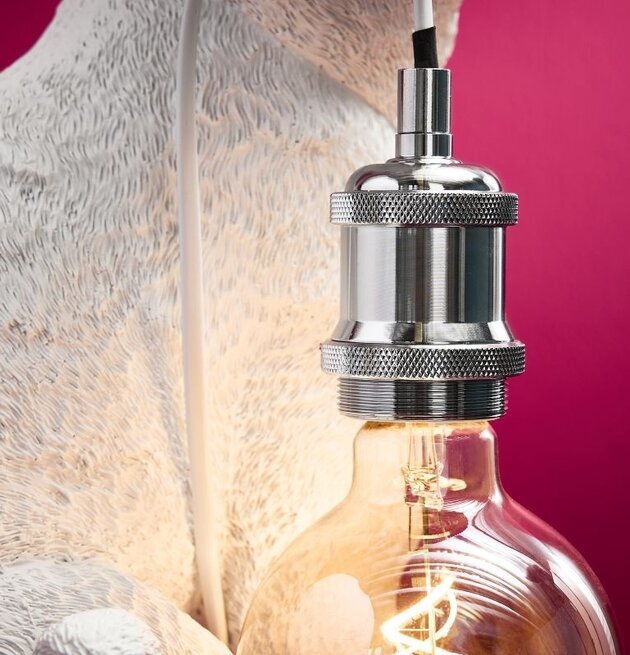 Bordslampa Katt Chouchou Vit designad av Werner Voss