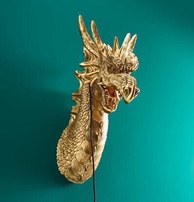 Vägglampa Dragon Gold Werner Voss Lampor Taklampor Golvlampor Bordslampor LED-lampor Ledlampor Fönsterlampor Ljusslingor för dekoration