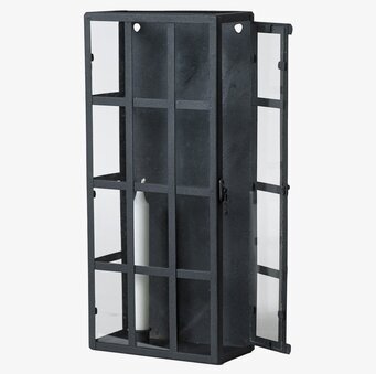 Väggljusstake Viola Antiksvart från I AM Interior