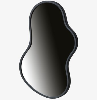 Spegel Antiksvart från I AM Interior med asymmetrisk design