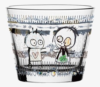 Skål Mini Be Friends Party från Poul Pava i klart glas