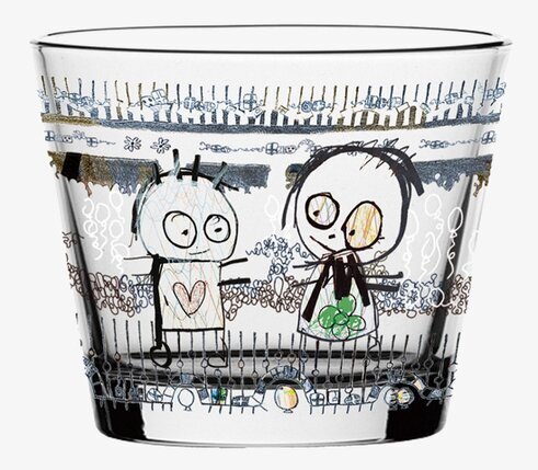 Skål Mini Be Friends Party från Poul Pava i klart glas