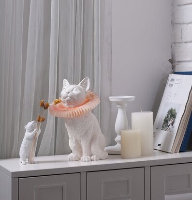 Bordslampa Cat X Vit Haoshi Design Lampor Taklampor Golvlampor Bordslampor LED-lampor Ledlampor Fönsterlampor Ljusslingor för dekoration