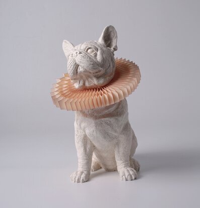 Bordslampa Bulldog X Vit Haoshi Design Lampor Taklampor Golvlampor Bordslampor LED-lampor Ledlampor Fönsterlampor Ljusslingor för dekoration