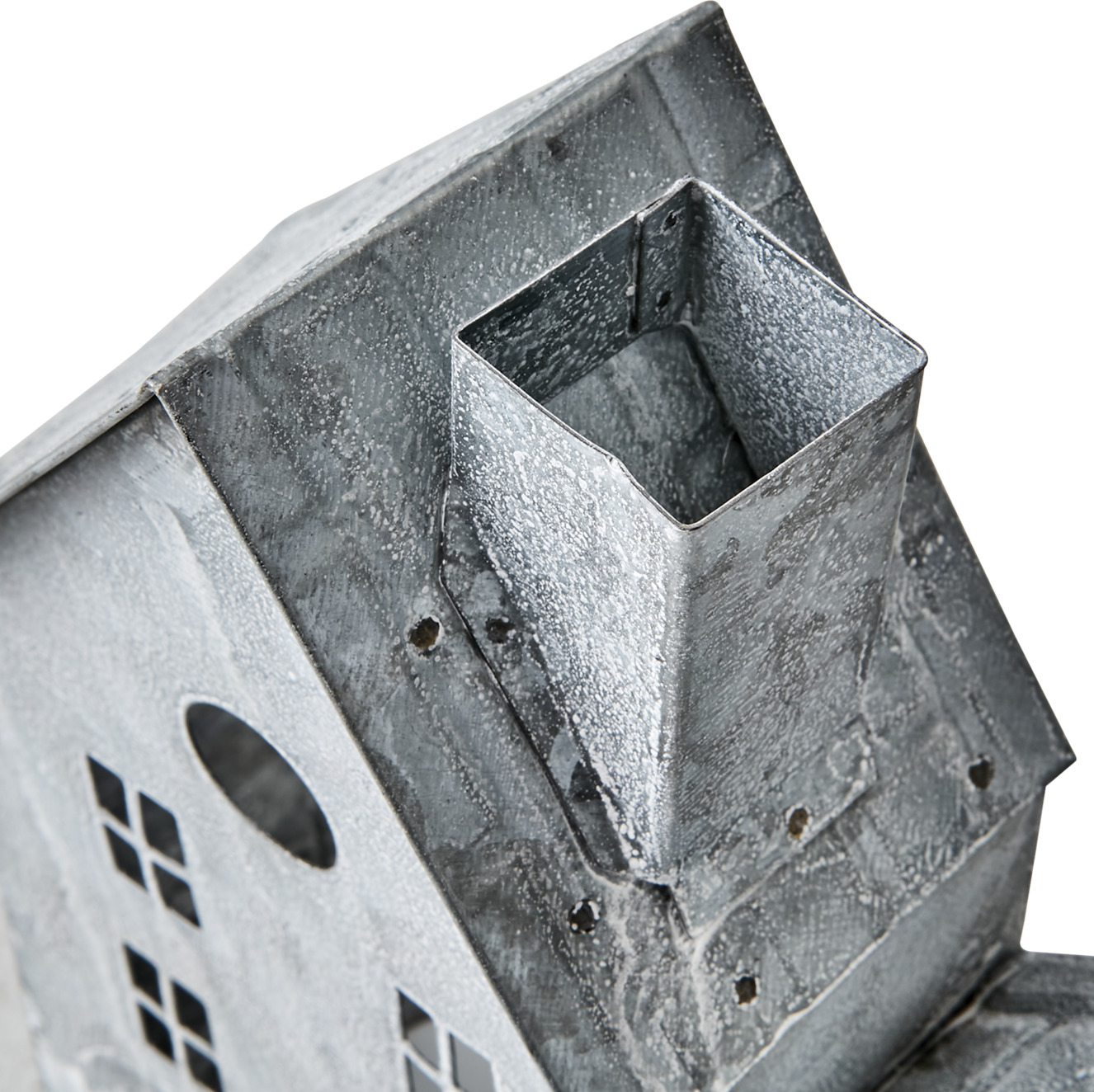 Ljuslykta Fenix Grå Medium från Affari i metall