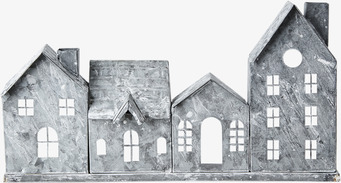 Ljuslykta Fenix Grå Medium Affari Ljusstakar Adventsstakar Ljushållare Ljushyllor