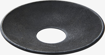 Colette Ljusmanschett Svart från Affari i mattsvart metall