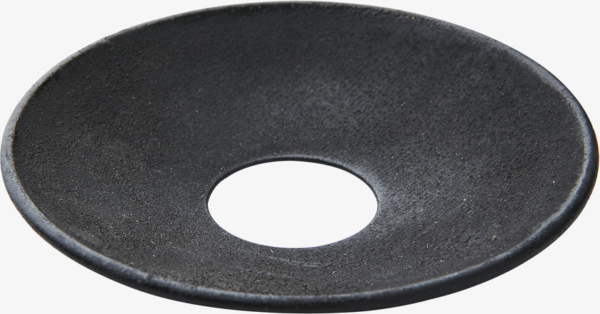 Colette Ljusmanschett Svart från Affari i mattsvart metall