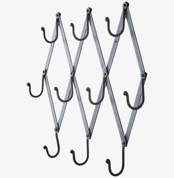 Klädhängare Loke Svart från Affari i svart metall