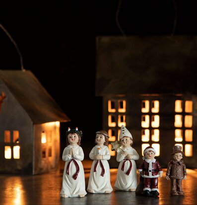 Luciatåg Mixset från A Lot Decoration med sex figurer