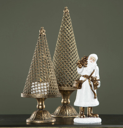 Granfat Set/2 Antik Guldbrun från A Lot Decoration