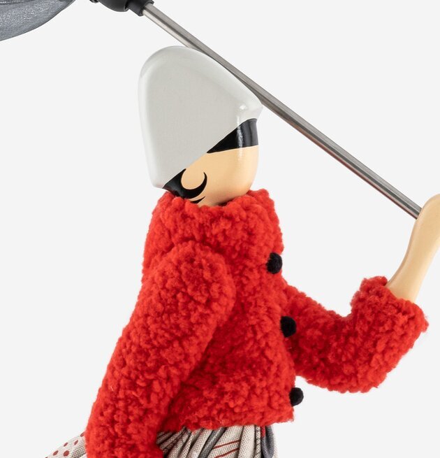 Bordslampa Tammy från Skitso med figur och paraply-lampskärm