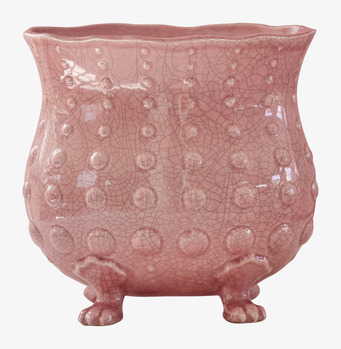 Keramikvas XL Tassar Rosa från Rice med unik design