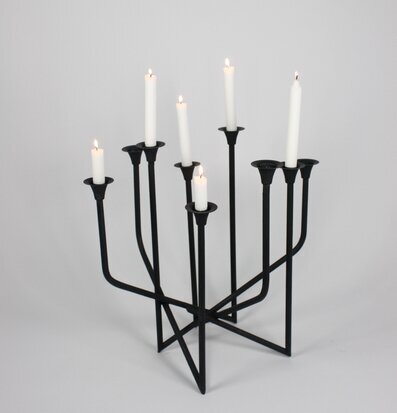 Ljusstake Edgar Smide Stor från Olsson & Jensen i smide