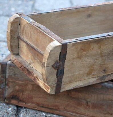 Murstensform Grimaud Chic Antique Förvaringslådor och korgar Boxar Förvaringsboxar Porslinsboxar Trälådor Smyckesboxar i porslin Förvaringsbrickor Murstensformar