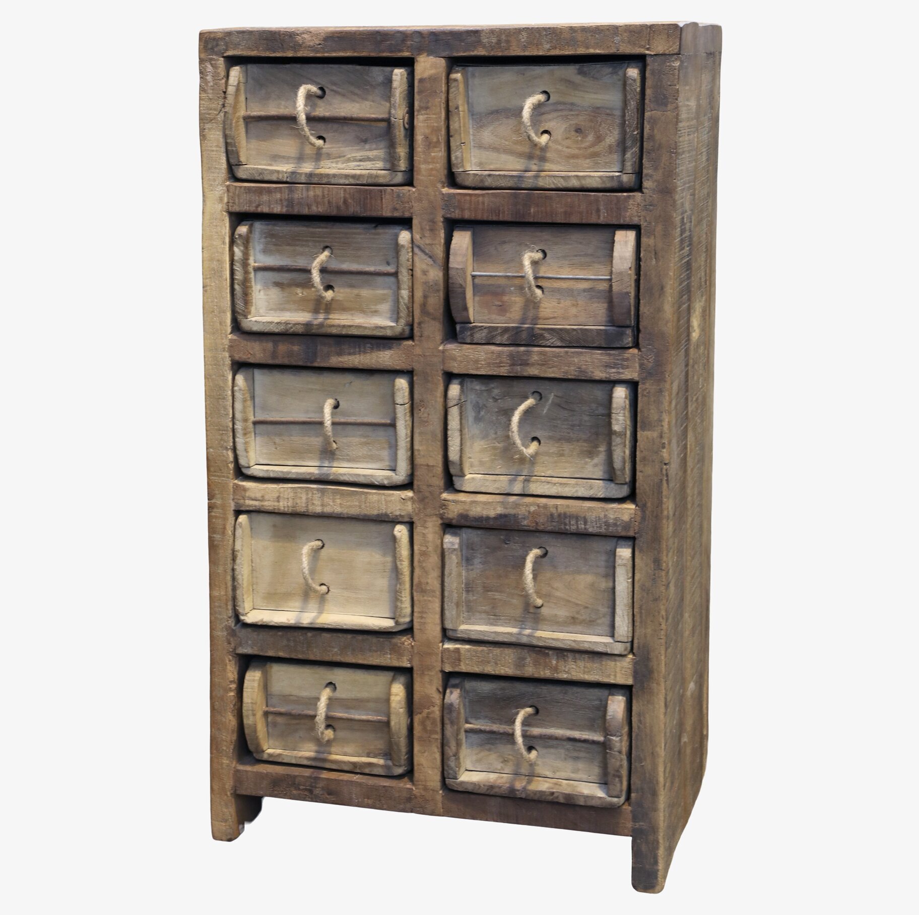 Byrå Grimaud 10 Murstensformar från Chic Antique i trä