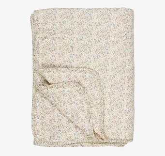Quilt Flowers Creme från IB Laursen med blommönster
