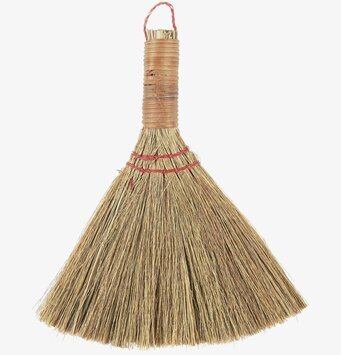 Bambukvast Liten från IB Laursen på vit bakgrund