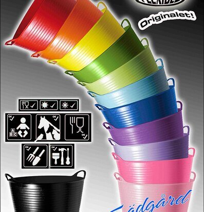 Tubtrugs Förvaringshink Rosa från Tubtrugs i marknadsföring