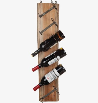 Vinställ Trä/Råmetall 6 Flaskor från Different Design