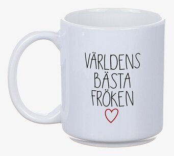 Mugg - Världens Bästa Fröken från Different Design
