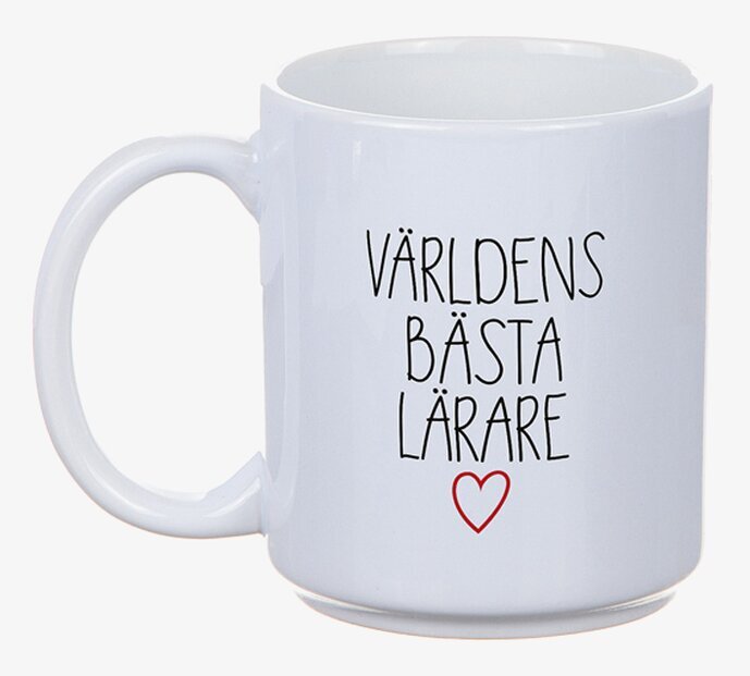Mugg - Världens Bästa Lärare från Different Design