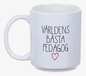 Mugg - Världens Bästa Pedagog från Different Design