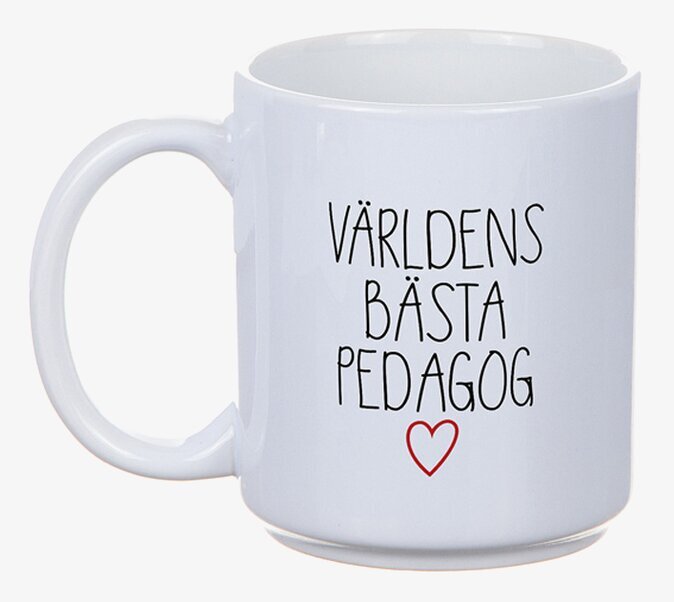 Mugg - Världens Bästa Pedagog från Different Design