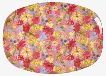 Tallrik Swedish Flower Print från Rice med blommönster