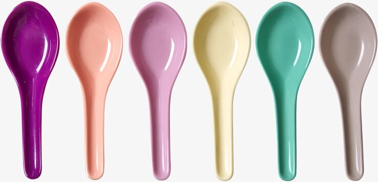 Asian Spoon Just Be Awesome 6-pack från Rice i olika färger