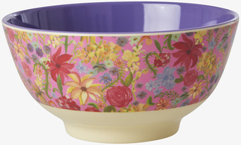 Skål Swedish Flower Print från Rice med blommönster