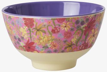 Liten Skål Swedish Flower Print från Rice med blommönster