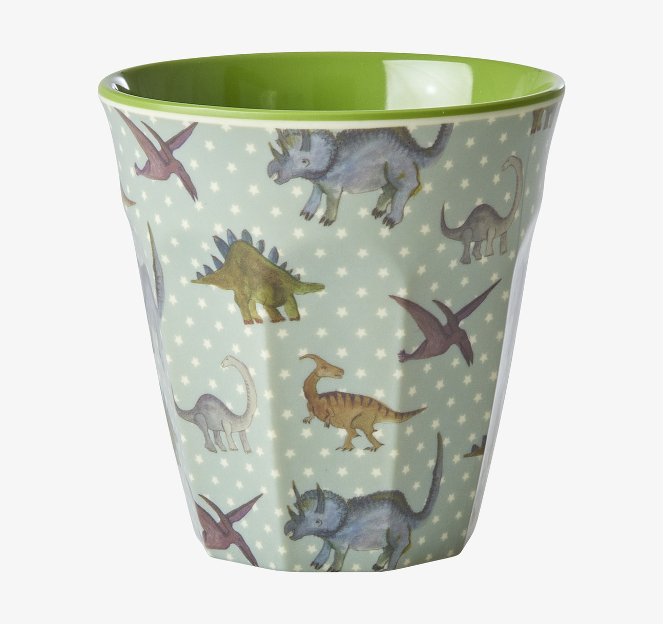 Melaminmugg New Dino Print från Rice med dinosauriemotiv