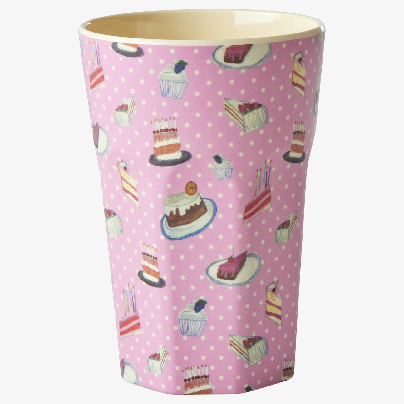 Mugg Latte Sweet Cake Print från Rice med färgglada bakelser