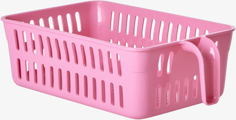 Plastbox Rosa från Rice, rektangulär och livfull förvaring