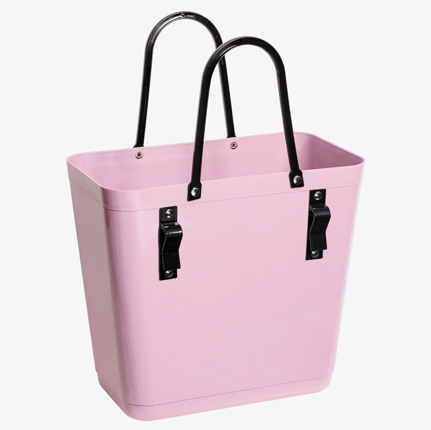 Väska Hög Hinza Gammelrosa Med Cykelfäste från Hinza