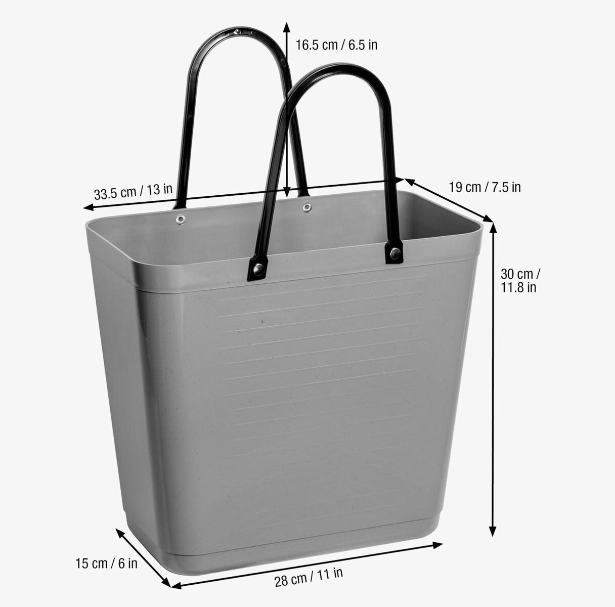 Väska Hög Hinza Gammelrosa från Hinza på vit bakgrund